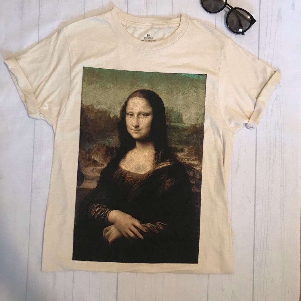 Leonardo da Vinci Mona Lisa Tee